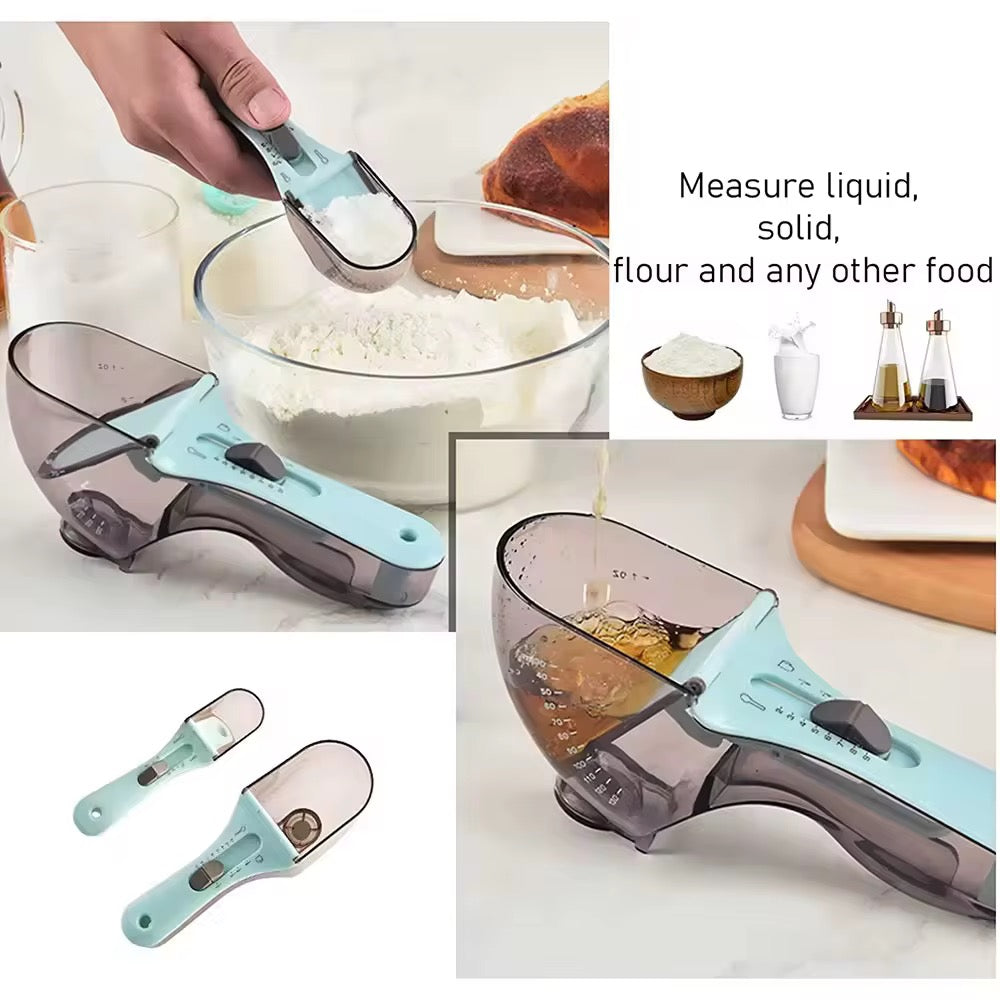 Adjustable measuring scoop 2 pcs. set New Trending online shop Hot sale kitchen Gadgets